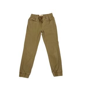 Levi's Jeans Khaki Drawstring Pull On Jogger Pants Size Youth 8